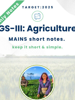 Agriculture ONLY Cover