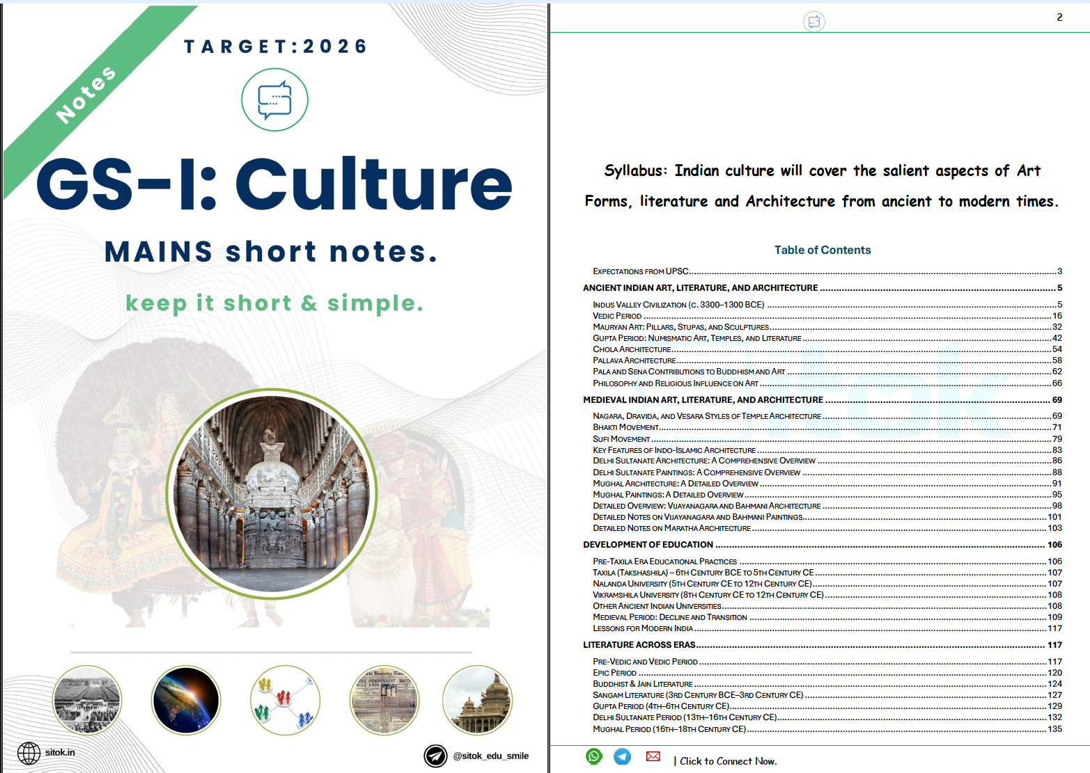 Culture DIGITAL NOTES + PYQs