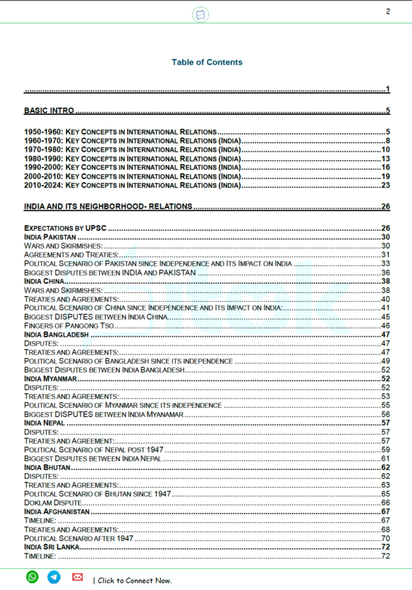 International Relations FULL eNotes
