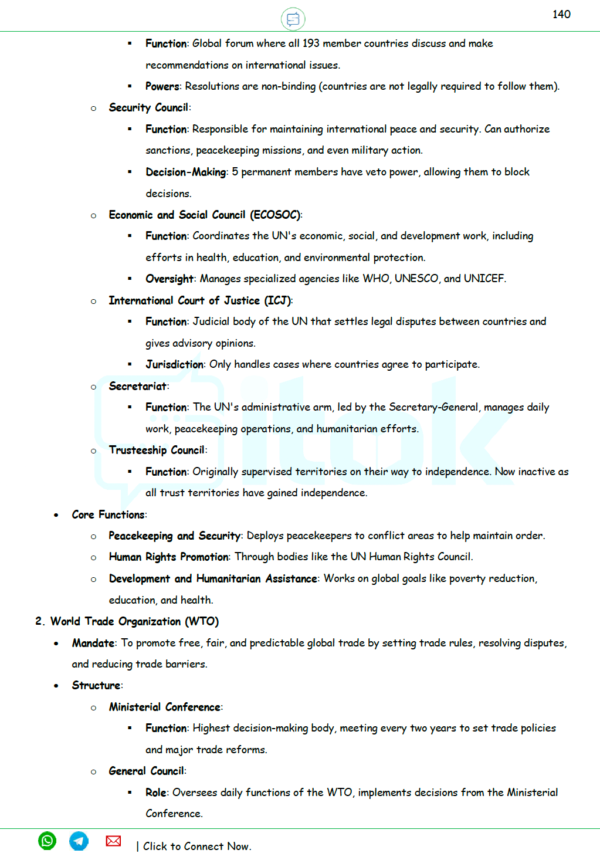 International Relations FULL eNotes
