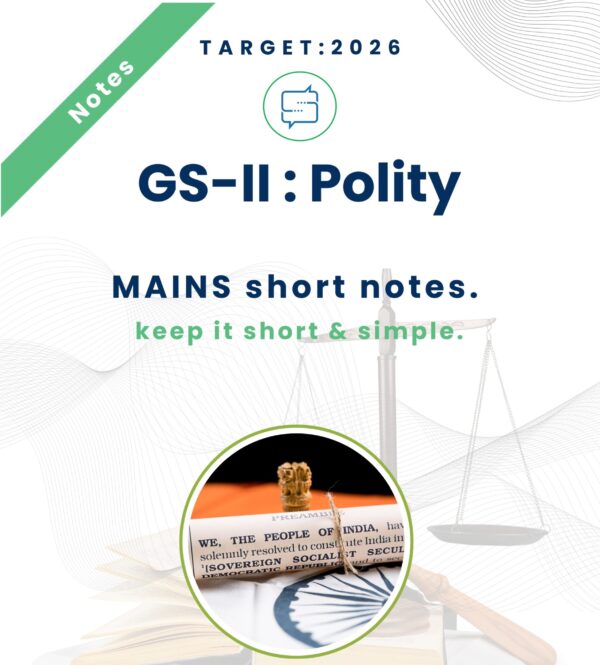 Polity_Notes Polity DIGITAL Notes