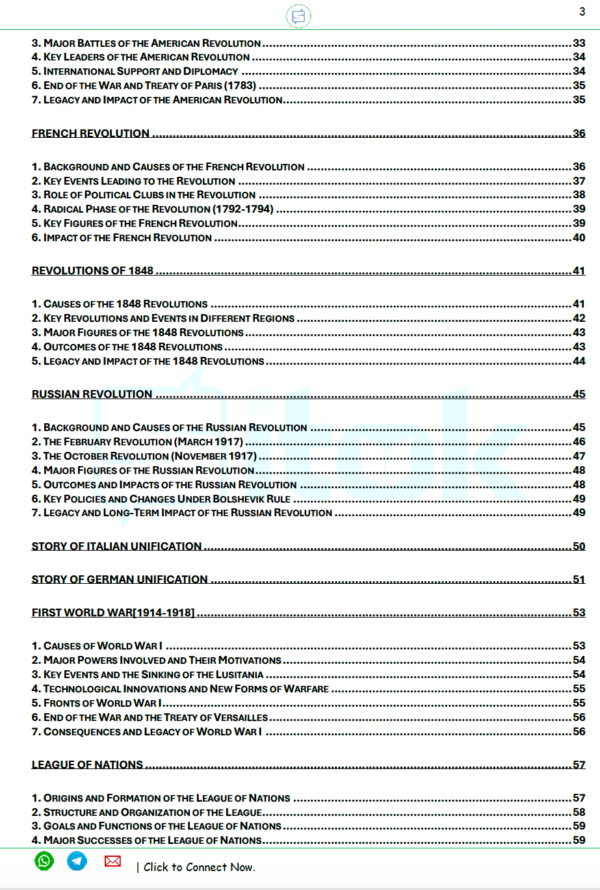 World History FULL eNotes