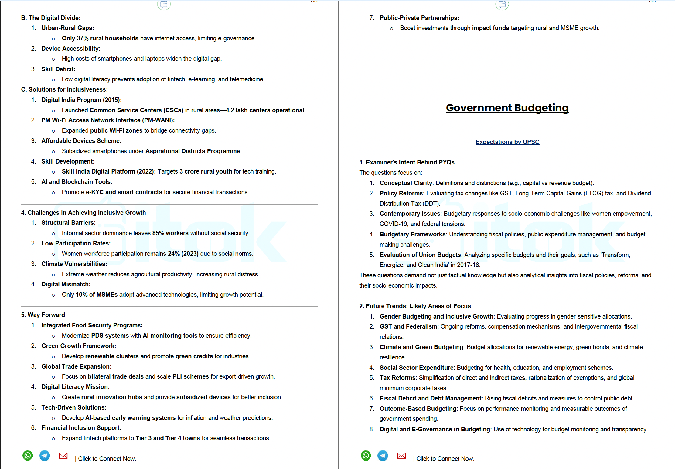 Economy DIGITAL Notes