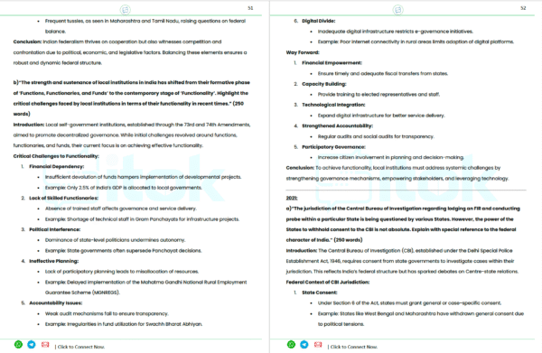 UPSC GS2 Full Practice Set 2025 – Digital PDF | Polity, Governance, IR, Social Justice PYQs + Model Answers