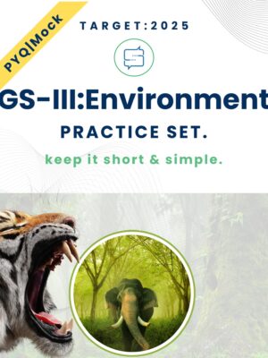 UPSC Mains Environment Mocks