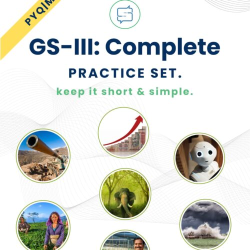 GS-3 UPSC Mains Mock