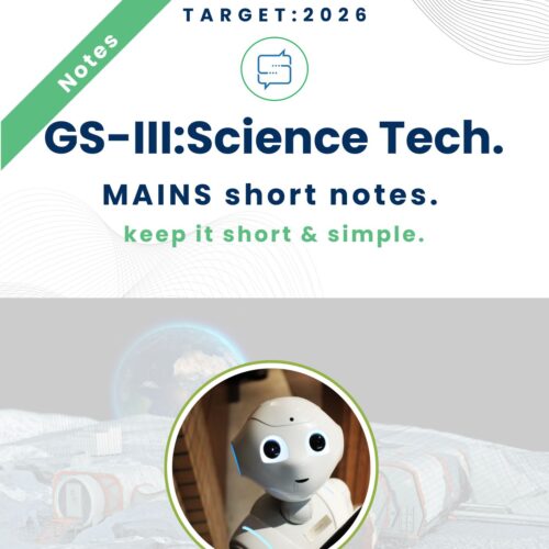 Science Notes Science Tech DIGITAL Notes + PYQs and Mocks