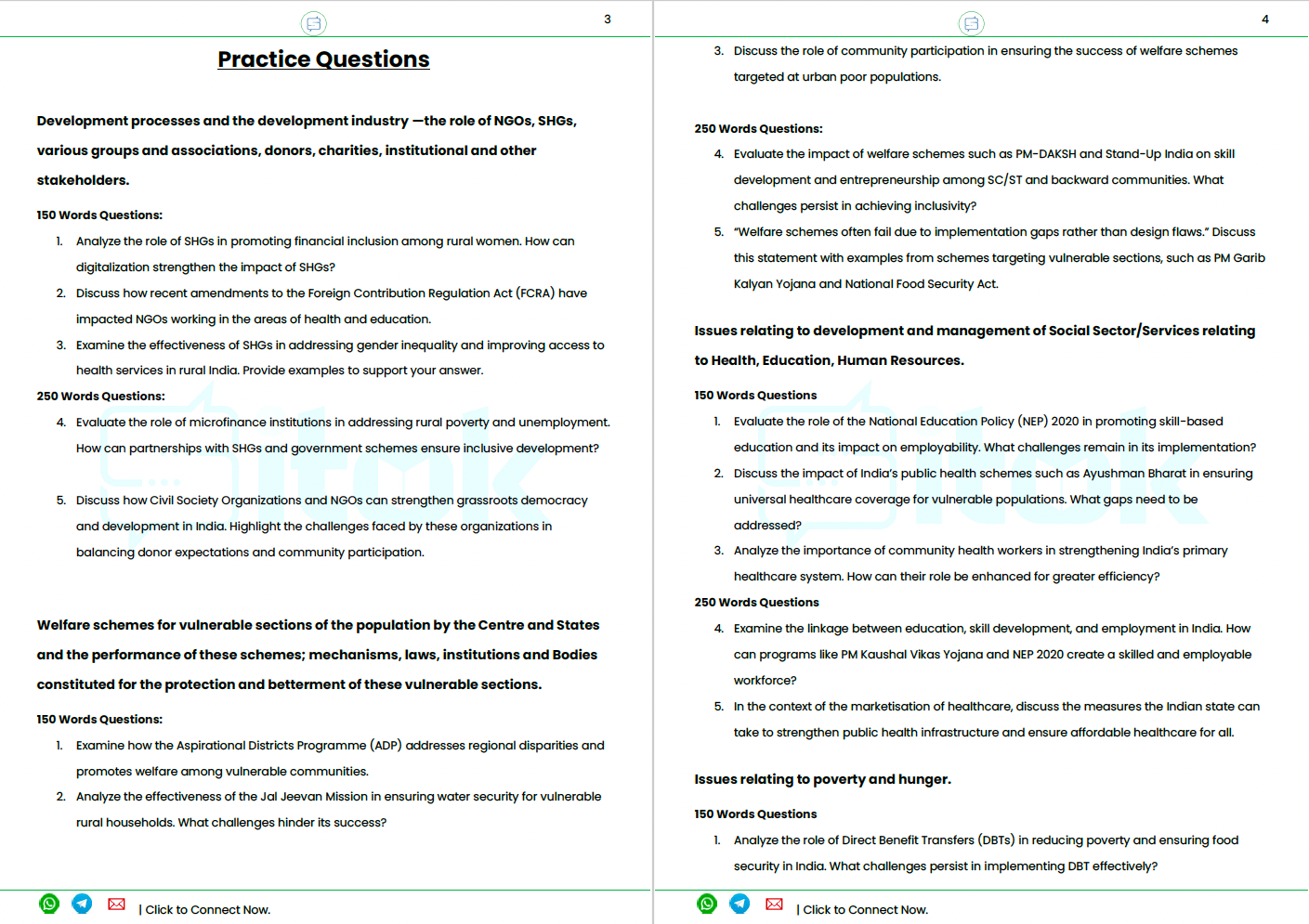 UPSC Mains Sociology Practice