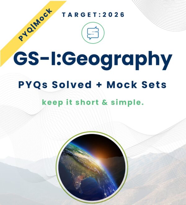GeoPS Geography PYQs and Mocks
