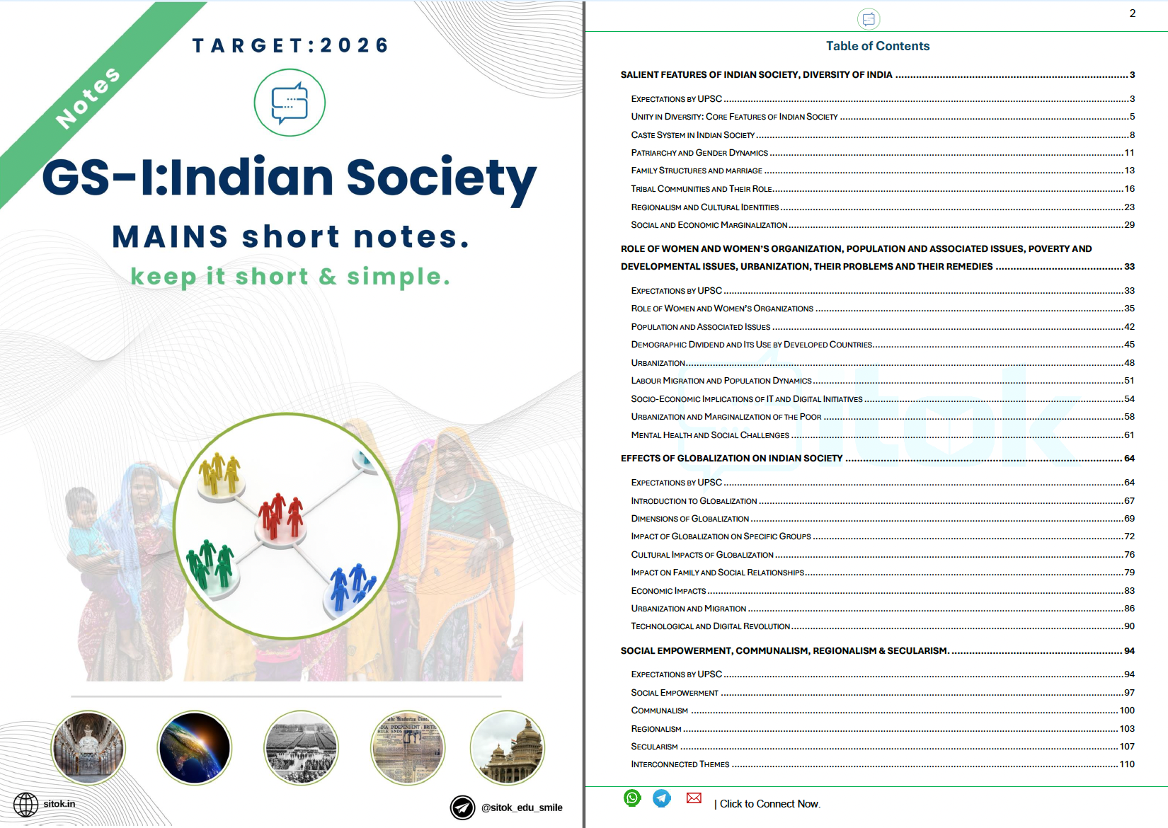 Society_1 Indian Society DIGITAL Notes