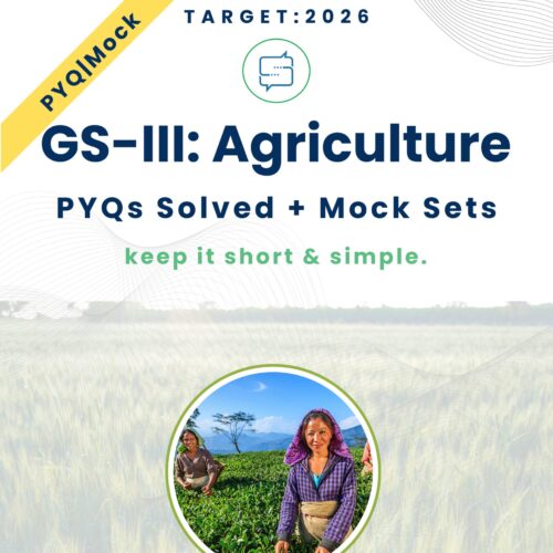 Agri_PS Agriculture PYQs & Mocks