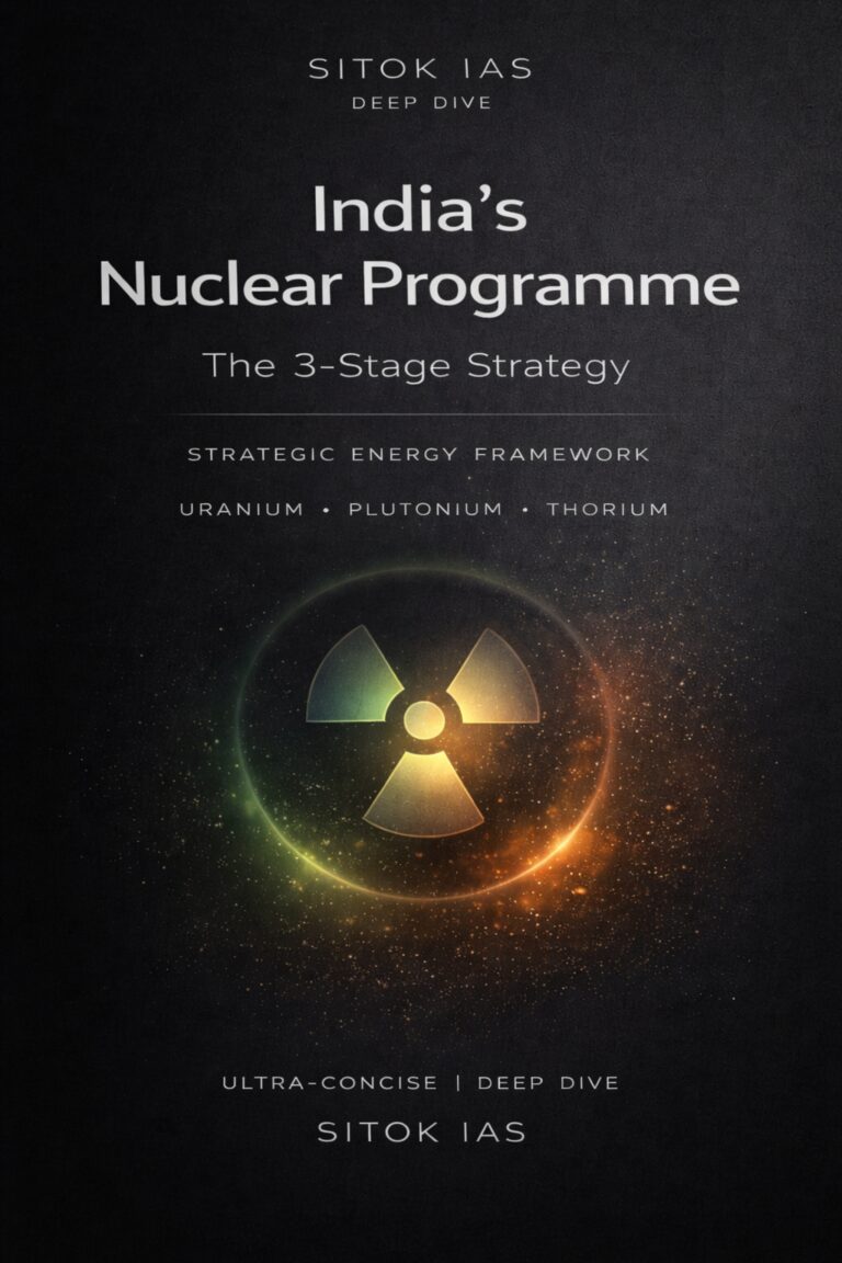 Indian nuclear program IAS
